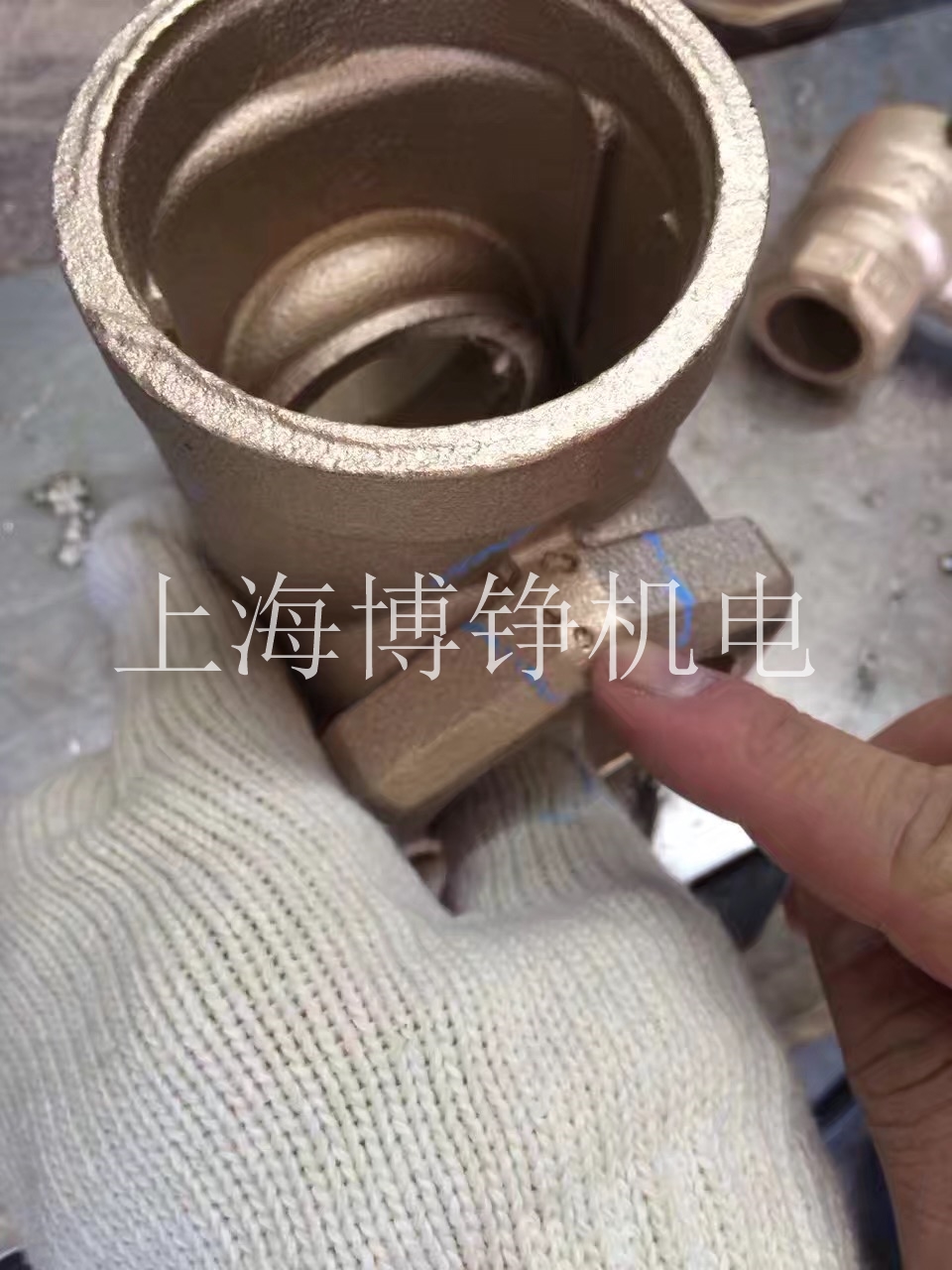 铸铜件修补案例